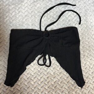 SHEIN Black strapless Top